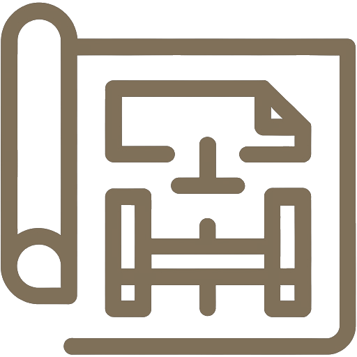 Plano arquitectónico de Servicios Valorium, mostrando un diseño detallado.